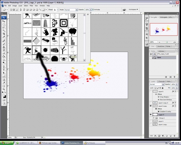 Creation of PXL.3: Step 3